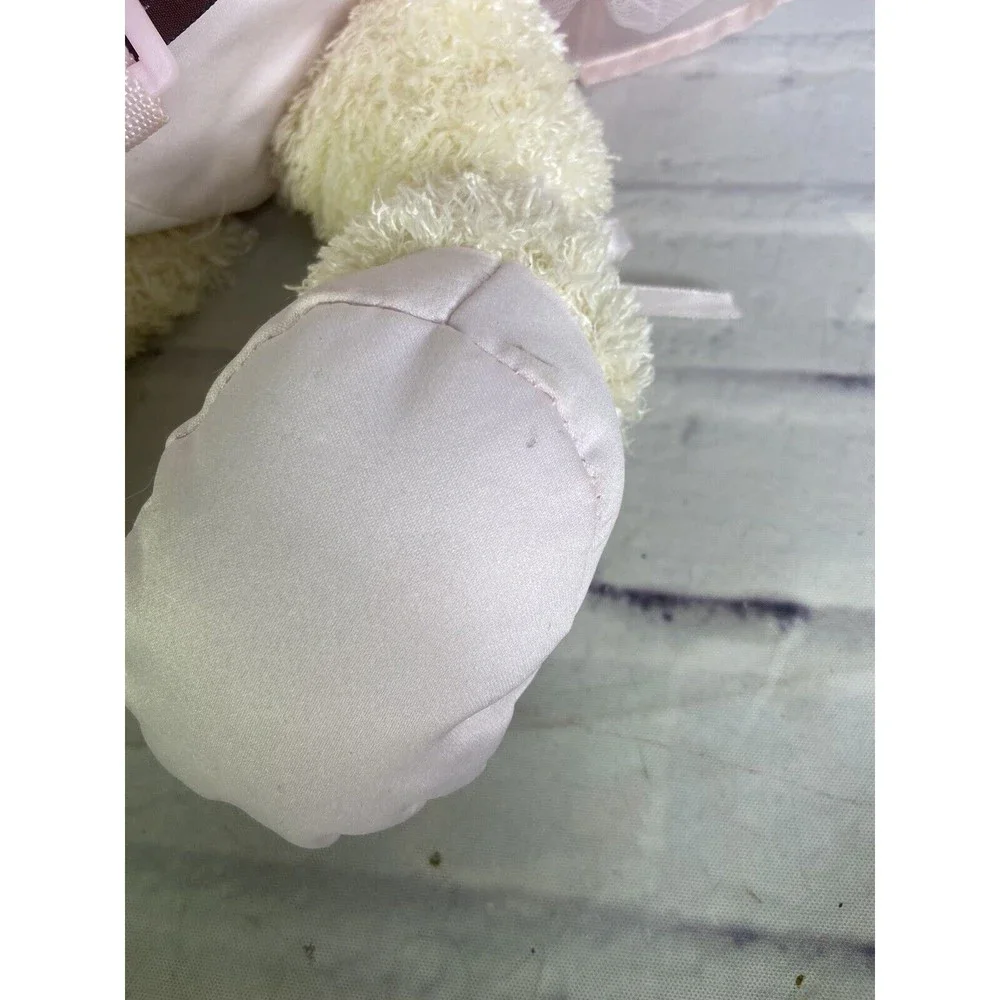 Bearington Collection Lil Ballerina Bunny Rabbit Plush Backpack Bag With Tutu